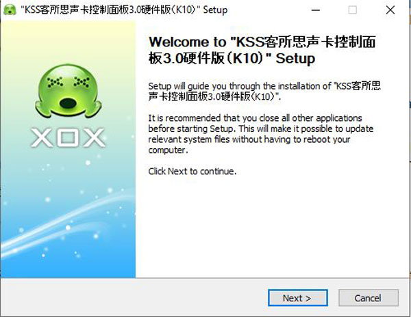 download driver kss k10 bước 1