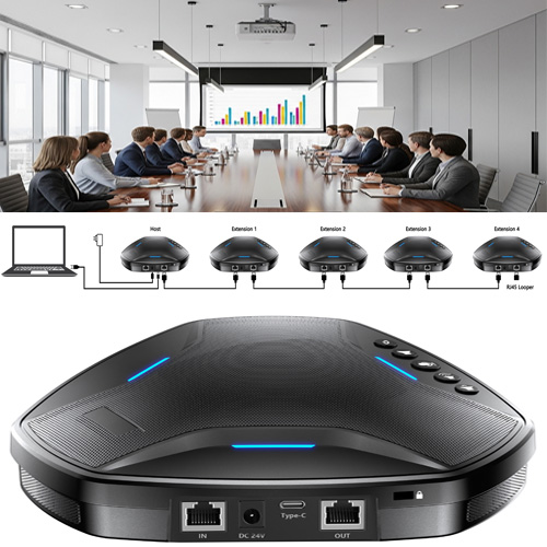 loa hội nghị đa hướng mở rộng mst wp50