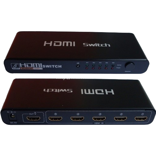 Bộ gộp HDMI 5 in 1 out