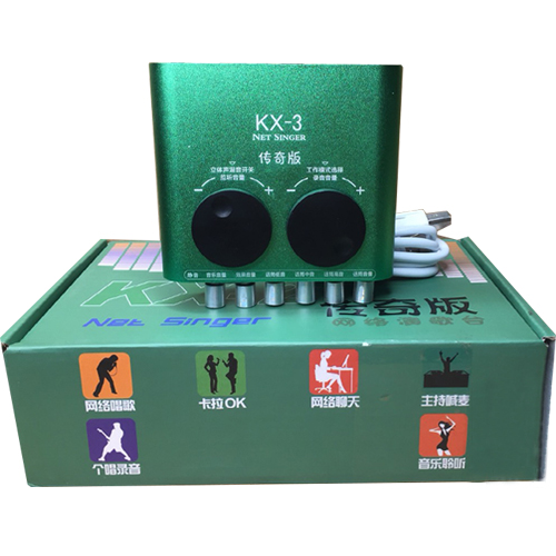 Sound card thu âm giá rẻ KX-3