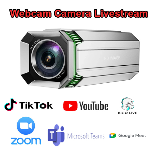Webcam Camera Livestream Bán Hàng Chuyên Nghiệp/Họp Hội Nghị Trực Tuyến