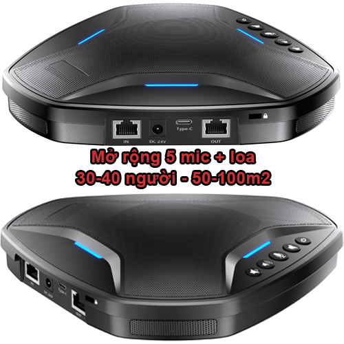 Loa Mic Hội Nghị Đa Hướng MST WP50 Mở Rộng 5 Micro